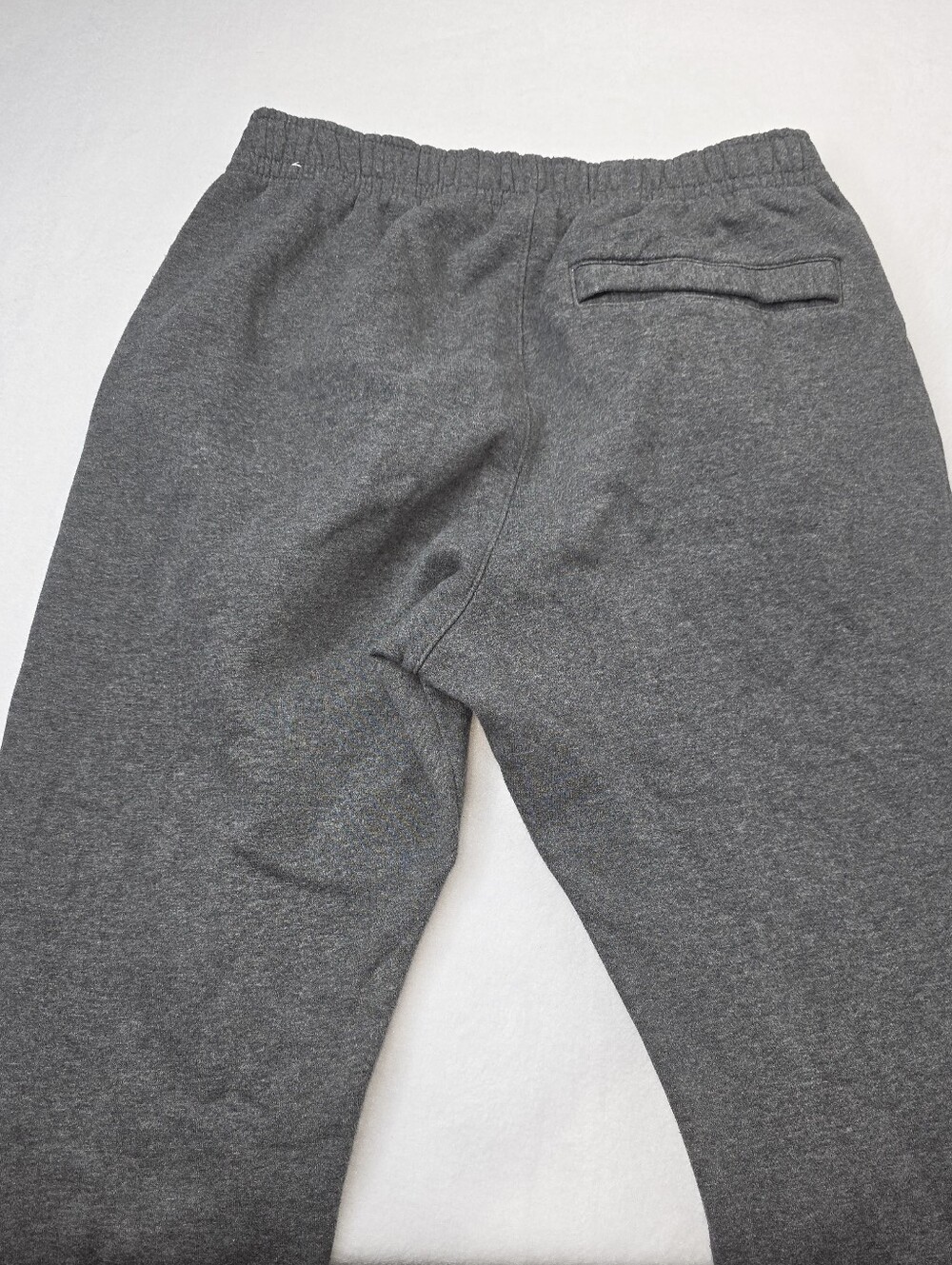 Nike Men's Charcoal Gray Sweatpants Joggers White Swoosh Size Small CS-3644 - Picture 9 of 10
